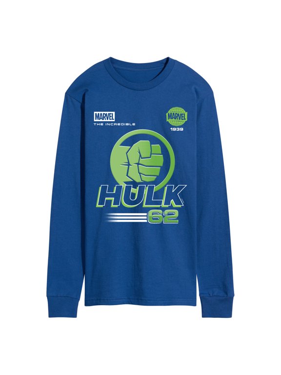 - The Hulk Jersey Men's Long Sleeve Graphic T-Shirt