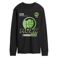 thumbnail image 1 of Marvel - The Hulk Jersey - Men's Long Sleeve Graphic T-Shirt, 1 of 4