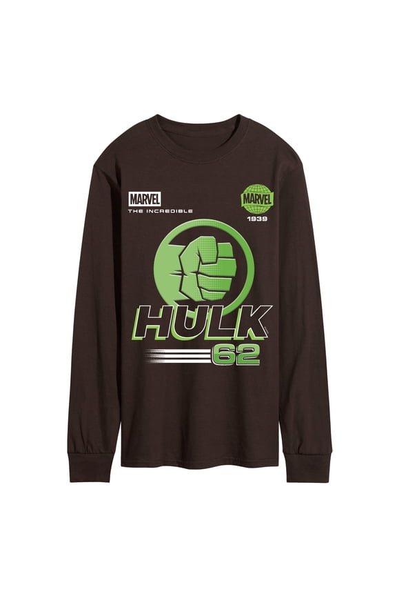 - The Hulk Jersey - Men's Long Sleeve Graphic T-Shirt