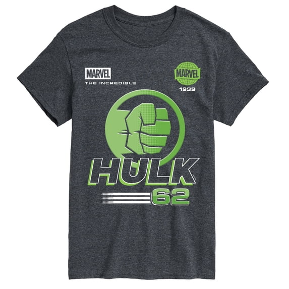 Marvel - The Hulk Jersey - Men's Short Sleeve Graphic T-Shirt
