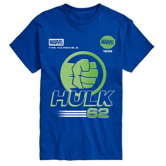 Marvel - The Hulk Jersey - Men's Short Sleeve Graphic T-Shirt