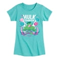 thumbnail image 1 of Marvel The Incredible Hulk - Smash Easter - Toddler And Youth Girls Fitted Short Sleeve Graphic T-Shirt, 1 of 5