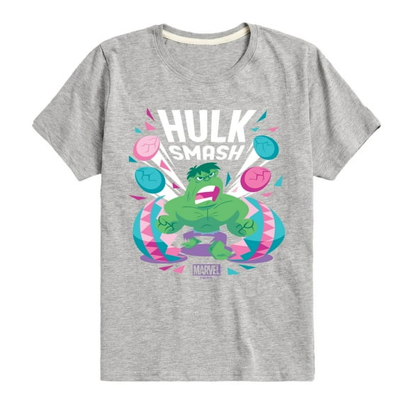 Marvel The Incredible Hulk - Smash Easter - Toddler And Youth Short Sleeve Graphic T-Shirt
