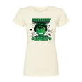 thumbnail image 1 of Marvel The Incredible Hulk - St Patrick's Day Incredibly Lucky - Juniors Fitted Graphic T-Shirt, 1 of 5