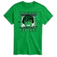 thumbnail image 1 of Marvel The Incredible Hulk - St Patrick's Day Incredibly Lucky - Men's Short Sleeve Graphic T-Shirt, 1 of 5