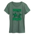 thumbnail image 1 of Marvel The Incredible Hulk - St Patrick's Day Pinch Proof - Women's Short Sleeve Graphic T-Shirt, 1 of 5