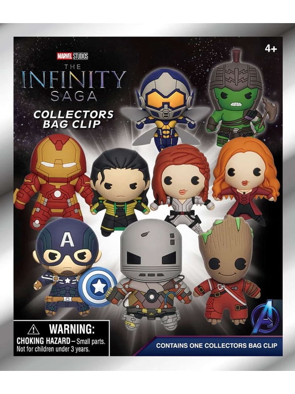 Marvel The Infinity Saga Figural Bag Clip - Backpack - Keychain - Blind Pick