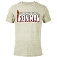 thumbnail image 1 of Marvel The Invincible Iron Man Retro Comic Book - Short Sleeve Blended T-Shirt for Adults – Customized-Yellow, 1 of 5
