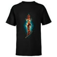 thumbnail image 1 of Marvel The Marvels Photon Captain Marvel Ms. Marvel Diamond - Short Sleeve T-Shirt for Kids - Customized-Black, 1 of 5