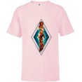thumbnail image 1 of Marvel The Marvels Photon Captain Marvel Ms. Marvel Diamond - Short Sleeve T-Shirt for Kids - Customized-Soft Pink, 1 of 5