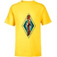 thumbnail image 1 of Marvel The Marvels Photon Captain Marvel Ms. Marvel Diamond - Short Sleeve T-Shirt for Kids - Customized-Yellow, 1 of 5