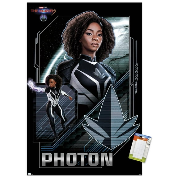 Marvel The Marvels - Photon Wall Poster, 14.725" x 22.375"