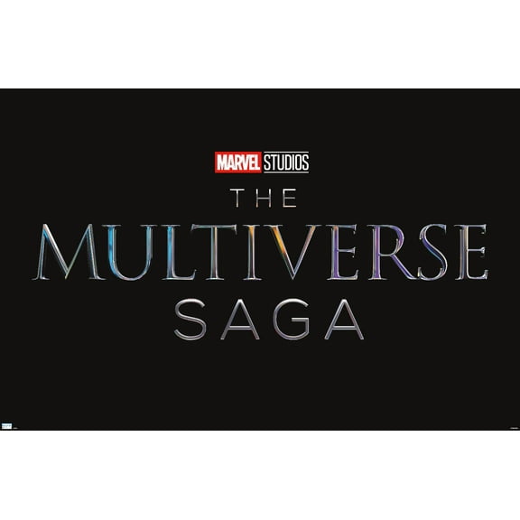 Marvel The Multiverse Saga - Logo Wall Poster, 22.375" x 34"