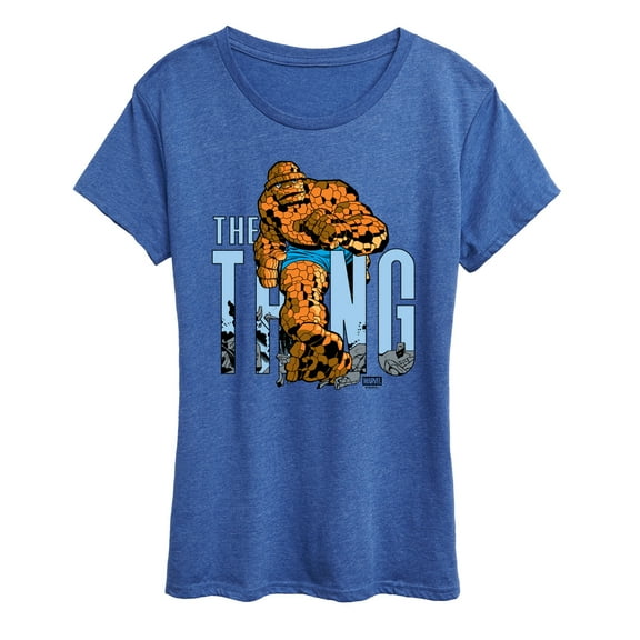 Marvel - The Thing - Women's Short Sleeve Graphic T-Shirt