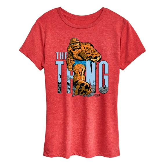 Marvel - The Thing - Women's Short Sleeve Graphic T-Shirt