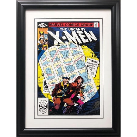 Marvel "The Uncanny X-Men" #141 Framed Comic Poster Generic