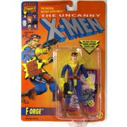 X Men 5" Forge Action Figure with Quick Draw Action! Also Includes Official Marvel Universe Trading Card - The Uncanny