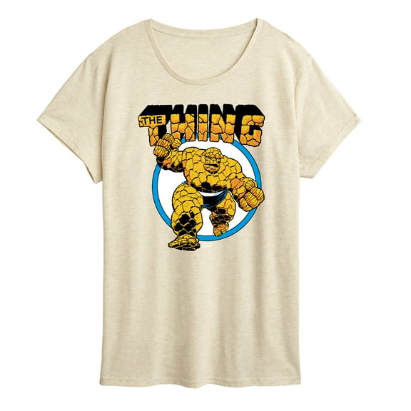 Marvel - Thing Logo - Women's Short Sleeve Graphic T-Shirt
