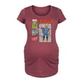 thumbnail image 1 of Marvel Thor - Action Figure - Maternity Scoop Neck Graphic T-Shirt, 1 of 5