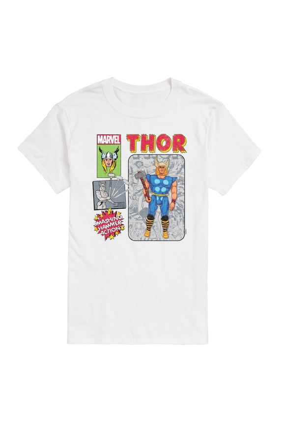 Thor - Action Figure - Men's Short Sleeve Graphic T-Shirt