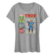 thumbnail image 1 of Marvel Thor - Action Figure - Women's Short Sleeve Graphic T-Shirt, 1 of 5