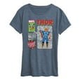 thumbnail image 1 of Marvel Thor - Action Figure - Women's Short Sleeve Graphic T-Shirt, 1 of 5