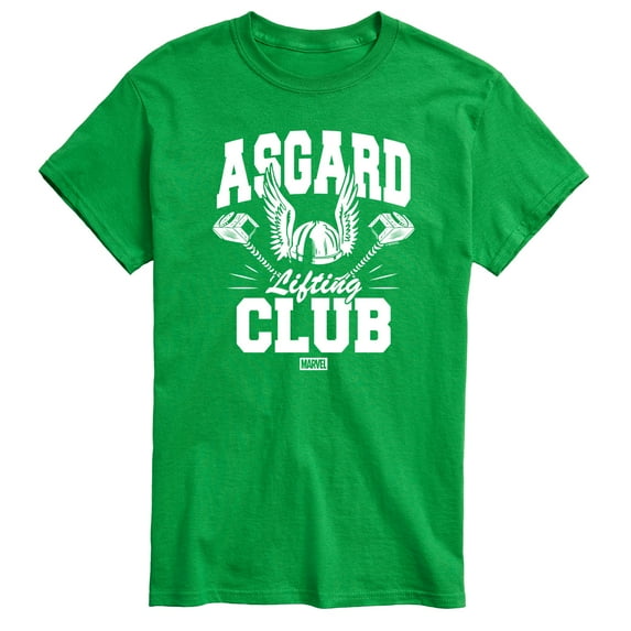 Marvel Thor - Asgard Lift Club - Men's Short Sleeve Graphic T-Shirt