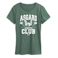 thumbnail image 1 of Marvel Thor - Asgard Lift Club - Women's Short Sleeve Graphic T-Shirt, 1 of 5