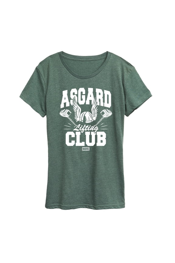 Thor - Asgard Lift Club - Women's Short Sleeve Graphic T-Shirt