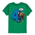 thumbnail image 1 of Marvel Thor - Birthday Four - Toddler and Youth Short Sleeve Graphic T-Shirt, 1 of 5