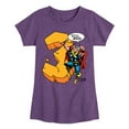 thumbnail image 1 of Marvel Thor - Birthday Three - Toddler and Youth Girls Fitted Short Sleeve Graphic T-Shirt, 1 of 5