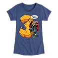 thumbnail image 1 of Marvel Thor - Birthday Three - Toddler and Youth Girls Fitted Short Sleeve Graphic T-Shirt, 1 of 5