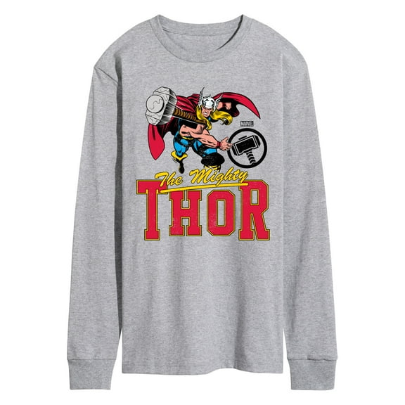 Marvel Thor - Collegiate - Men's Long Sleeve Graphic T-Shirt