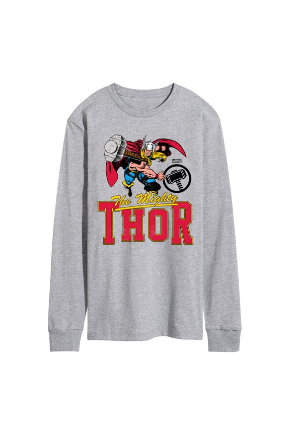 Thor - Collegiate - Men's Long Sleeve Graphic T-Shirt