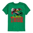 thumbnail image 1 of Marvel Thor - Collegiate - Toddler and Youth Short Sleeve Graphic T-Shirt, 1 of 5