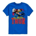 thumbnail image 1 of Marvel Thor - Collegiate - Toddler and Youth Short Sleeve Graphic T-Shirt, 1 of 5