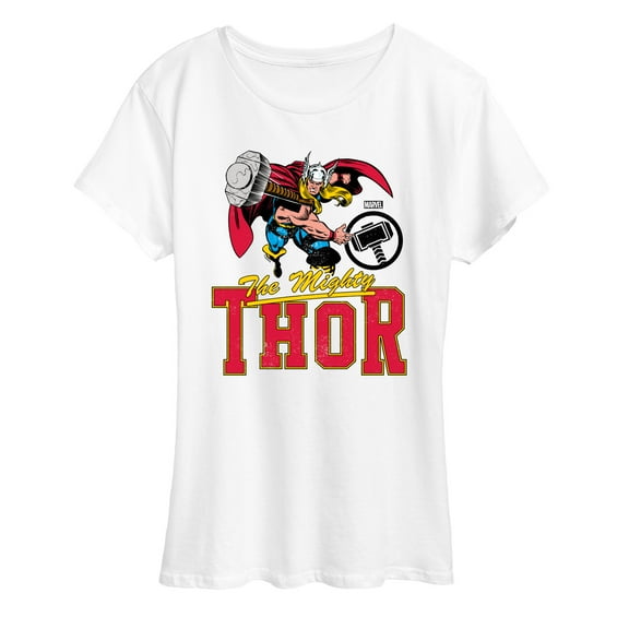 Marvel Thor - Collegiate - Women's Short Sleeve Graphic T-Shirt