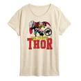 thumbnail image 1 of Marvel Thor - Collegiate - Women's Short Sleeve Graphic T-Shirt, 1 of 5