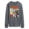 thumbnail image 1 of Marvel Thor - Comic Book Grid - Men's Long Sleeve Graphic T-Shirt, 1 of 5