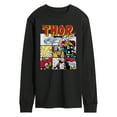 thumbnail image 1 of Marvel Thor - Comic Book Grid - Men's Long Sleeve Graphic T-Shirt, 1 of 5