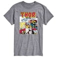 thumbnail image 1 of Marvel Thor - Comic Book Grid - Men's Short Sleeve Graphic T-Shirt, 1 of 5