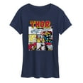 thumbnail image 1 of Marvel Thor - Comic Book Grid - Women's Short Sleeve Graphic T-Shirt, 1 of 5