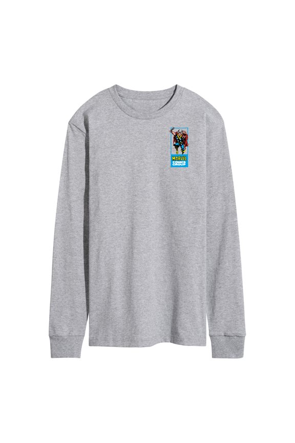Thor - Comic Book Panels - Men's Long Sleeve Graphic T-Shirt