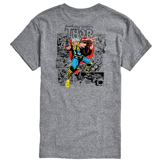 Marvel Thor - Comic Book Panels - Men's Short Sleeve Graphic T-Shirt