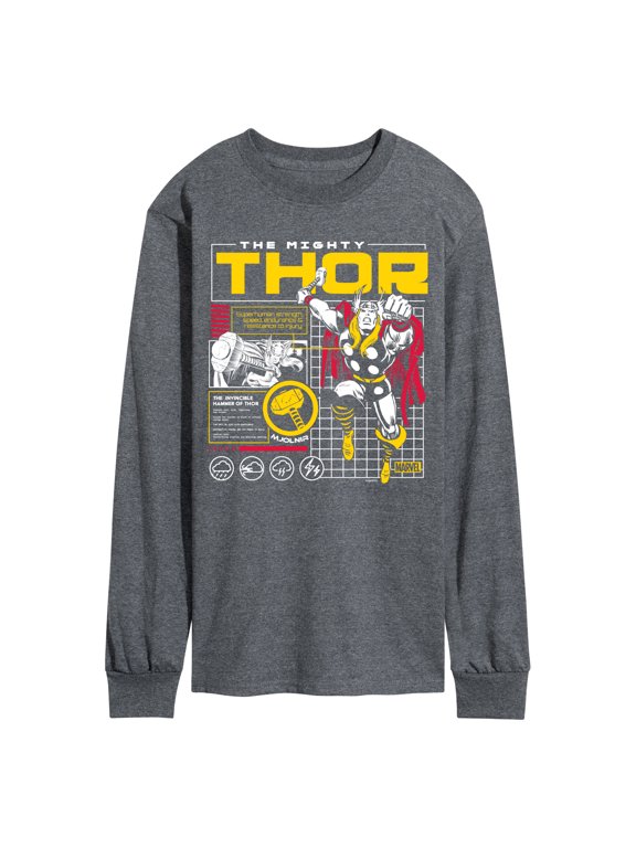 - Thor Digital Thor Men's Long Sleeve Graphic T-Shirt