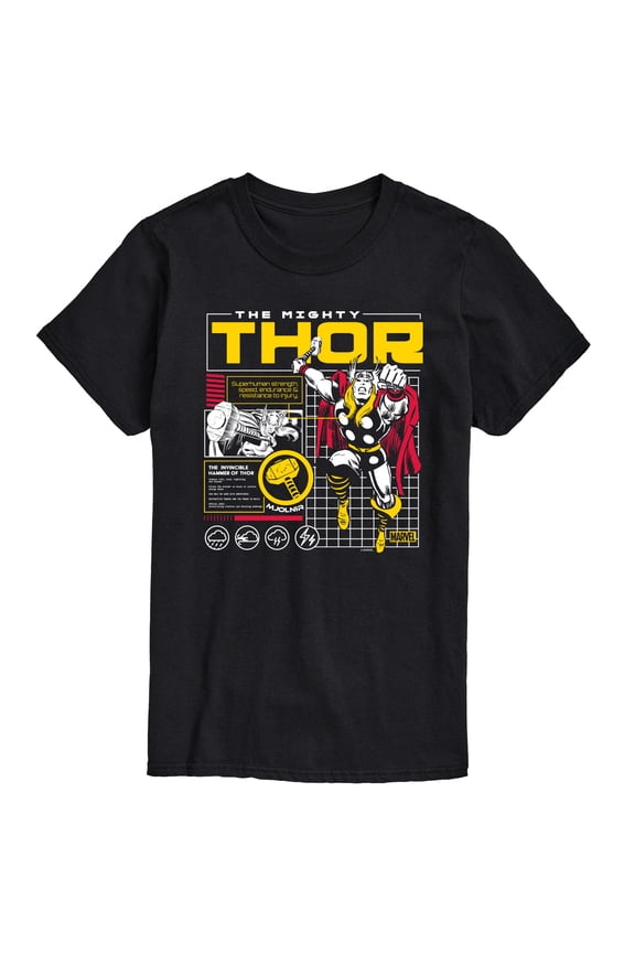 Thor - Digital Thor - Men's Short Sleeve Graphic T-Shirt