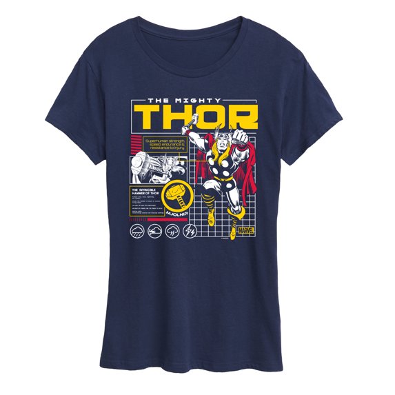 Marvel Thor - Digital Thor - Women's Short Sleeve Graphic T-Shirt