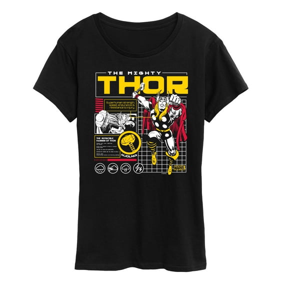 Marvel Thor - Digital Thor - Women's Short Sleeve Graphic T-Shirt