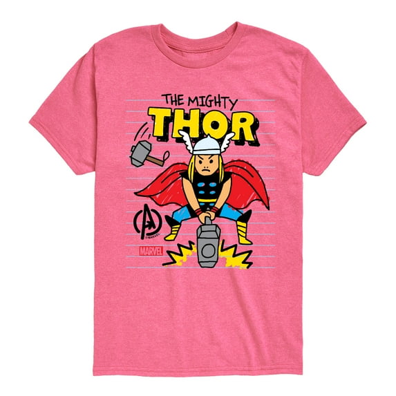 Marvel Thor - Doodle - Toddler and Youth Short Sleeve Graphic T-Shirt