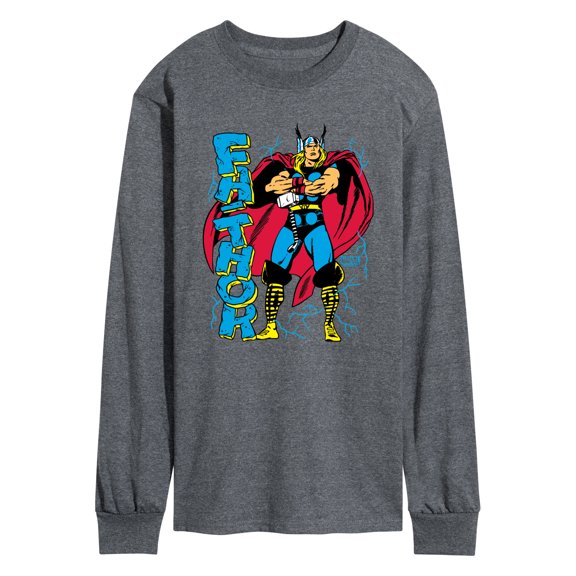 Marvel Thor - Fathor - Men's Long Sleeve Graphic T-Shirt